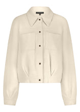 Afbeelding in Gallery-weergave laden, Faux Fur Knitted Jacket Q14-17-801 6800 Stone