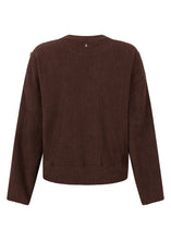 Afbeelding in Gallery-weergave laden, JumperDroppedShoulderC49-21-6012650Chocolate__2
