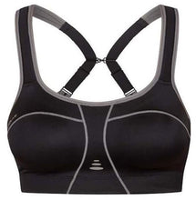 Afbeelding in Gallery-weergave laden, Padded Athletic Bra 95 2030 zwart/grijs