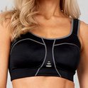 Afbeelding in Gallery-weergave laden, Padded Athletic Bra 95 2030 zwart/grijs
