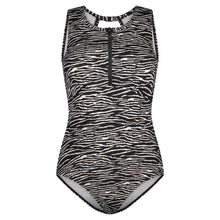 Afbeelding in Gallery-weergave laden, Swimsuit high neck soft cup 60262 6062 zebra stripe