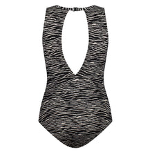 Afbeelding in Gallery-weergave laden, Swimsuit high neck soft cup 60262 6062 zebra stripe