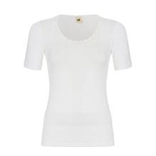 Afbeelding in Gallery-weergave laden, Thermo women Lace T-shirt 30237 015 snow white