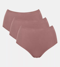 Afbeelding in Gallery-weergave laden, sloggi GO Daily Cotton Highwaist 3P 10222332 1141 CACAO