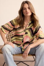 Afbeelding in Gallery-weergave laden, Blouse Sunset Desert  C18-19-301 99992 PrintMultiColours
