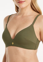 Afbeelding in Gallery-weergave laden, Bikini top plunge padded 60290 2186 deep olive
