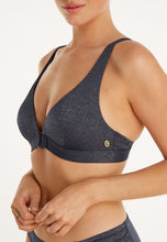 Afbeelding in Gallery-weergave laden, Bikini top triangle buckle push-up 60293 5085 royal blue
