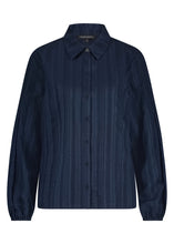 Afbeelding in Gallery-weergave laden, Blouse Pleated Sleeves  C25-18-301 005032 Midnight
