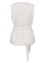Afbeelding in Gallery-weergave laden, Belted Teddy Waistcoat  C55-21-801 1350 Snow

