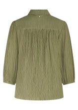 Afbeelding in Gallery-weergave laden, CreasedPuff-SleeveBlouseC30-19-3016155Aloe__2
