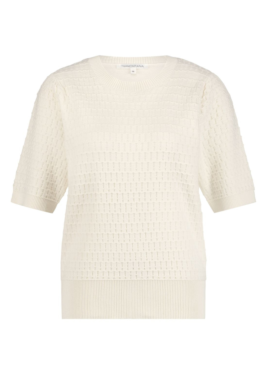 Fancy Stitch Jumper Y06-15-601 001100 Off white