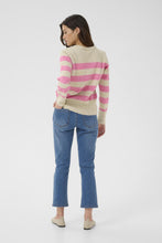 Afbeelding in Gallery-weergave laden, KAnielStripedPullover10511212108950FeatherGrayMel_Pinkmelange__2
