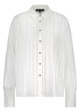 Afbeelding in Gallery-weergave laden, Rhinstone Blouse O04-17-301 1100  Off White
