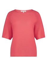 Afbeelding in Gallery-weergave laden, Short-Sleeved Jumper Q05-16-603 003600  Coral
