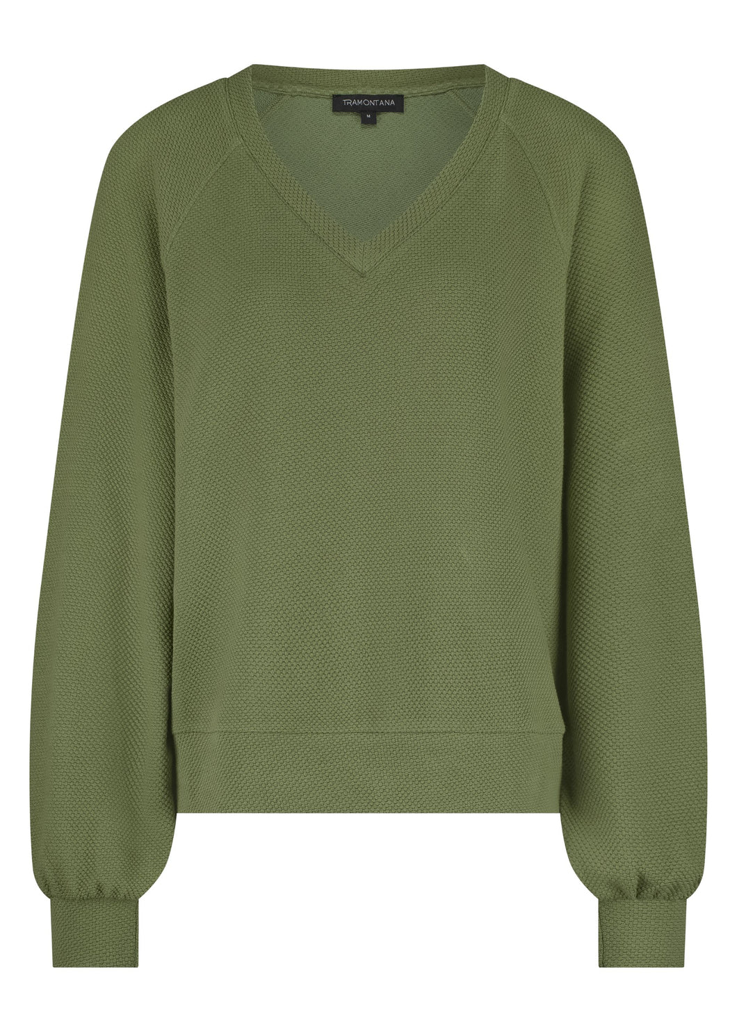 Structured Jumper E01-17-601 6501 Moss