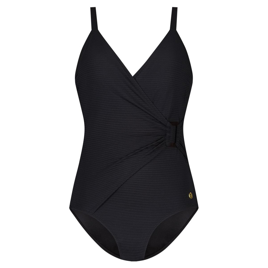 Swimsuit buckle padded 60344 090 black