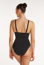 Afbeelding in Gallery-weergave laden, Swimsuit buckle padded 60344 090 black
