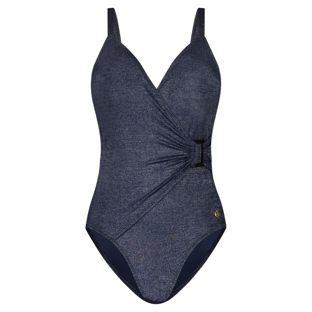 Swimsuit buckle padded 60449 5085 royal blue