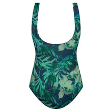 Afbeelding in Gallery-weergave laden, Swimsuit v-neck soft cup 60376 6037 water lily teal
