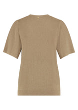 Afbeelding in Gallery-weergave laden, V-Neck Lurex Jumper Y07-15-601 002000 Sand
