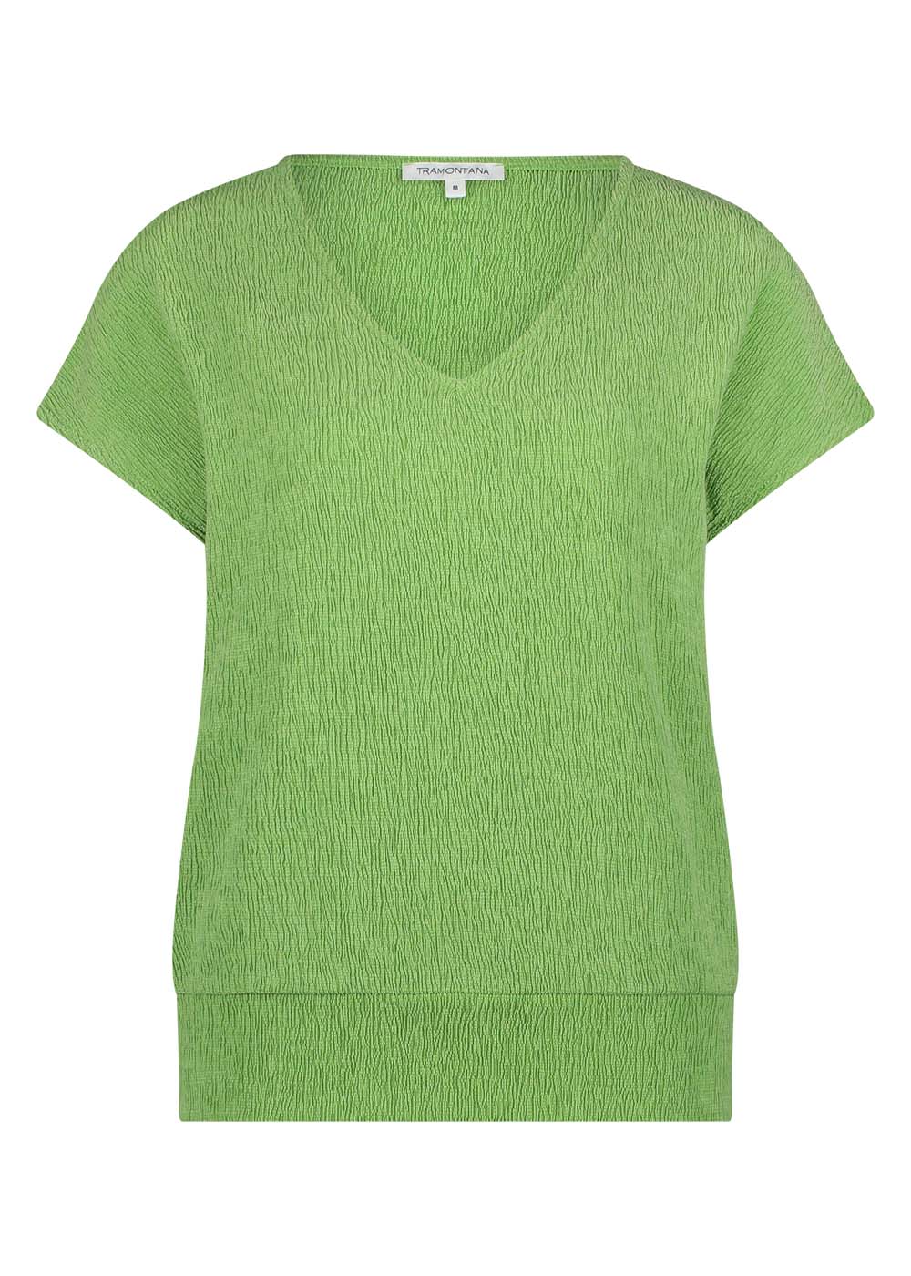 V-Neck Sleeveless Top K02-16-401 006070  Kiwi